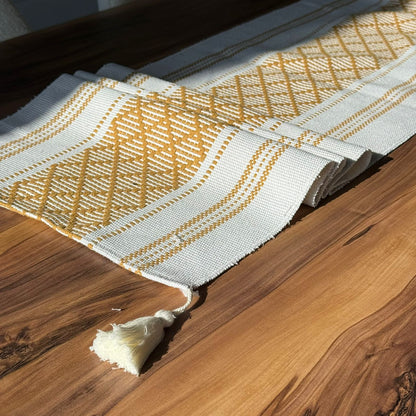 35 × 228 سم ڕاکەری مێزی تووی دیکۆراتی بە وردەکاری تاسڵ