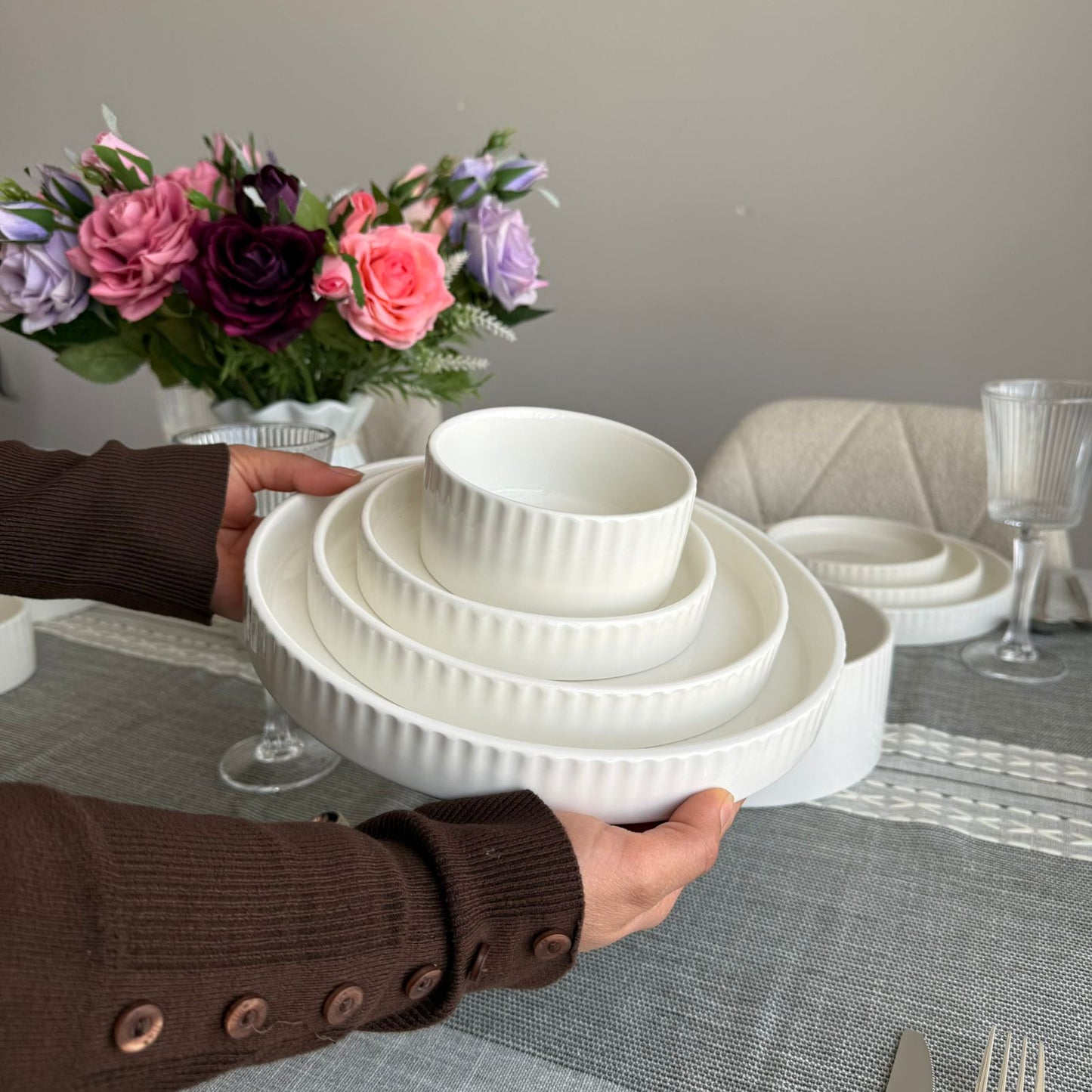 Modern Ceramic Dinnerware Set