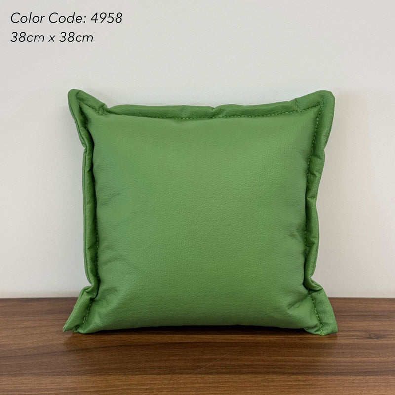 Garden Set Leather Back Pillows