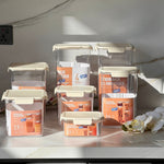 7 Sized Storage Food Box Organizer