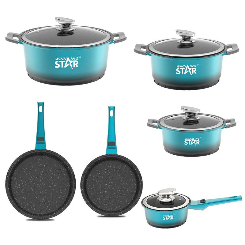 6 PCS High Quality Aluminum Cookware Set