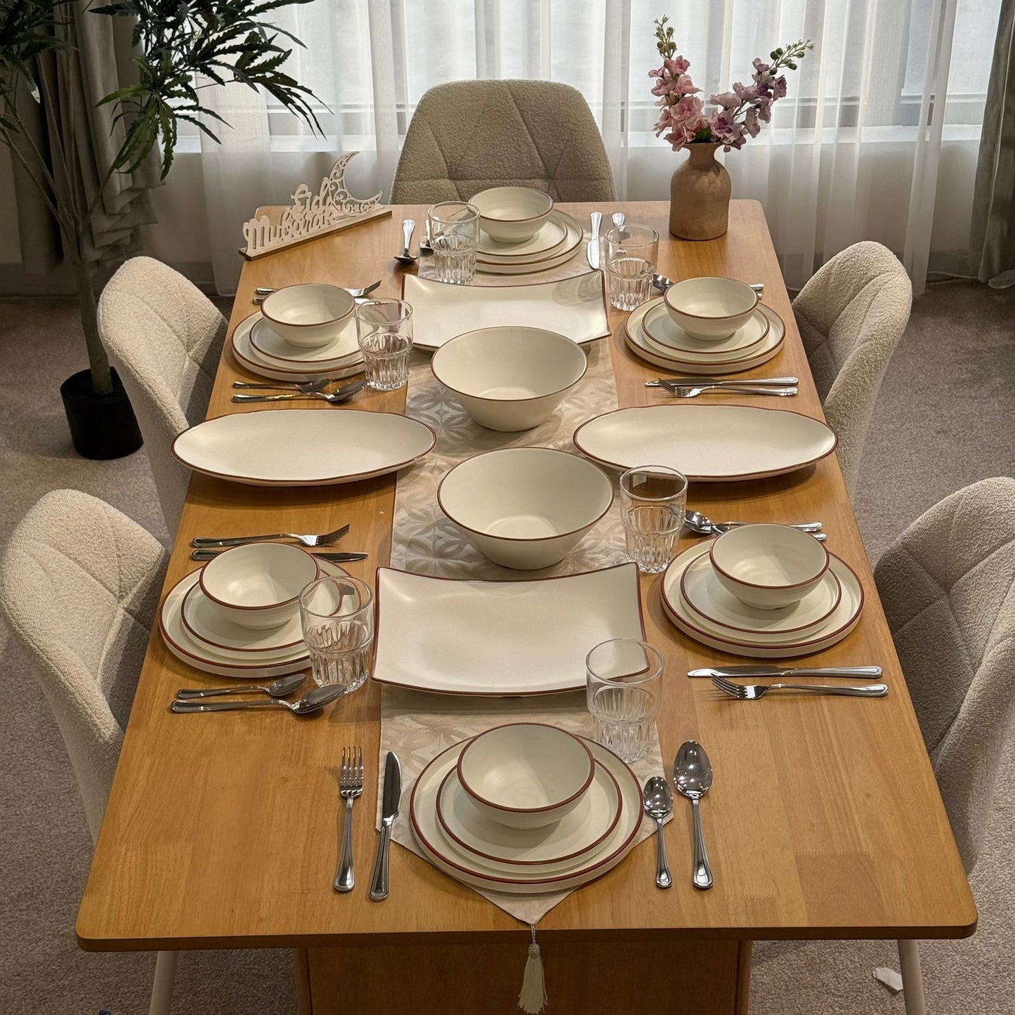 Modern Luxury Melamine Dinnerware Collection