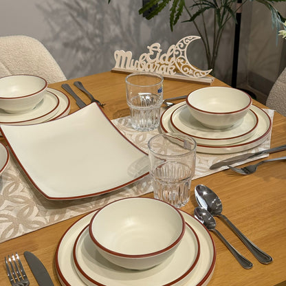 Modern Luxury Melamine Dinnerware Collection