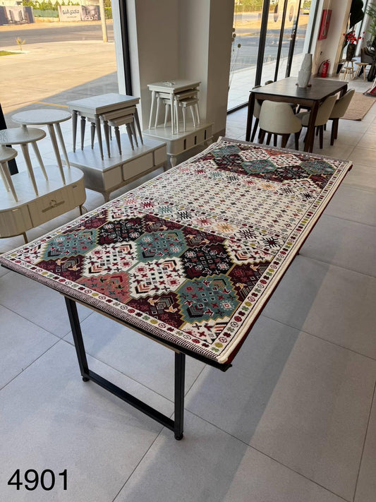 1x2m Modern Grey Indoor Carpet