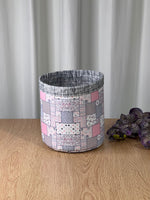 4 Sized Laundry Fabric Baskets