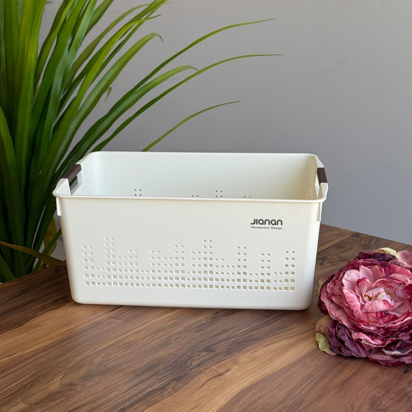 2-Sized Durable Multi-Purpose Storage Baskets