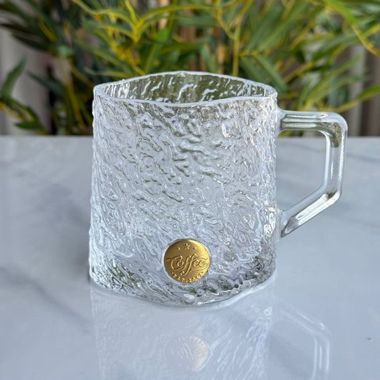 Modern Clear Glass Mug