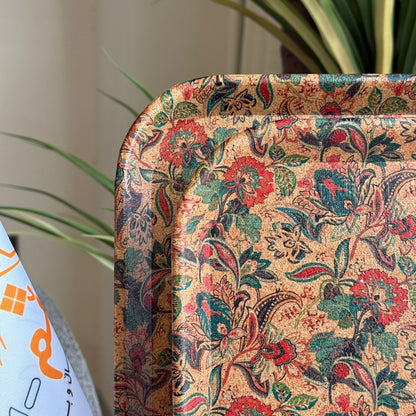 2Sized - Floral Pattern Serving Trays