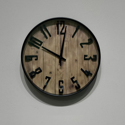 کاتژمێری دیواری دیکۆراتی ڤینتاژ