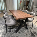 160cm Konel Table & Tina Chairs Indoor Set