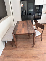 Diamond Old Style Table & IAN Chairs with Bella Bench Indoor Set