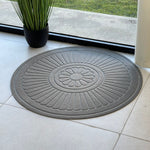 Heavy 95cm Sq-19-2 Circular Door Mat