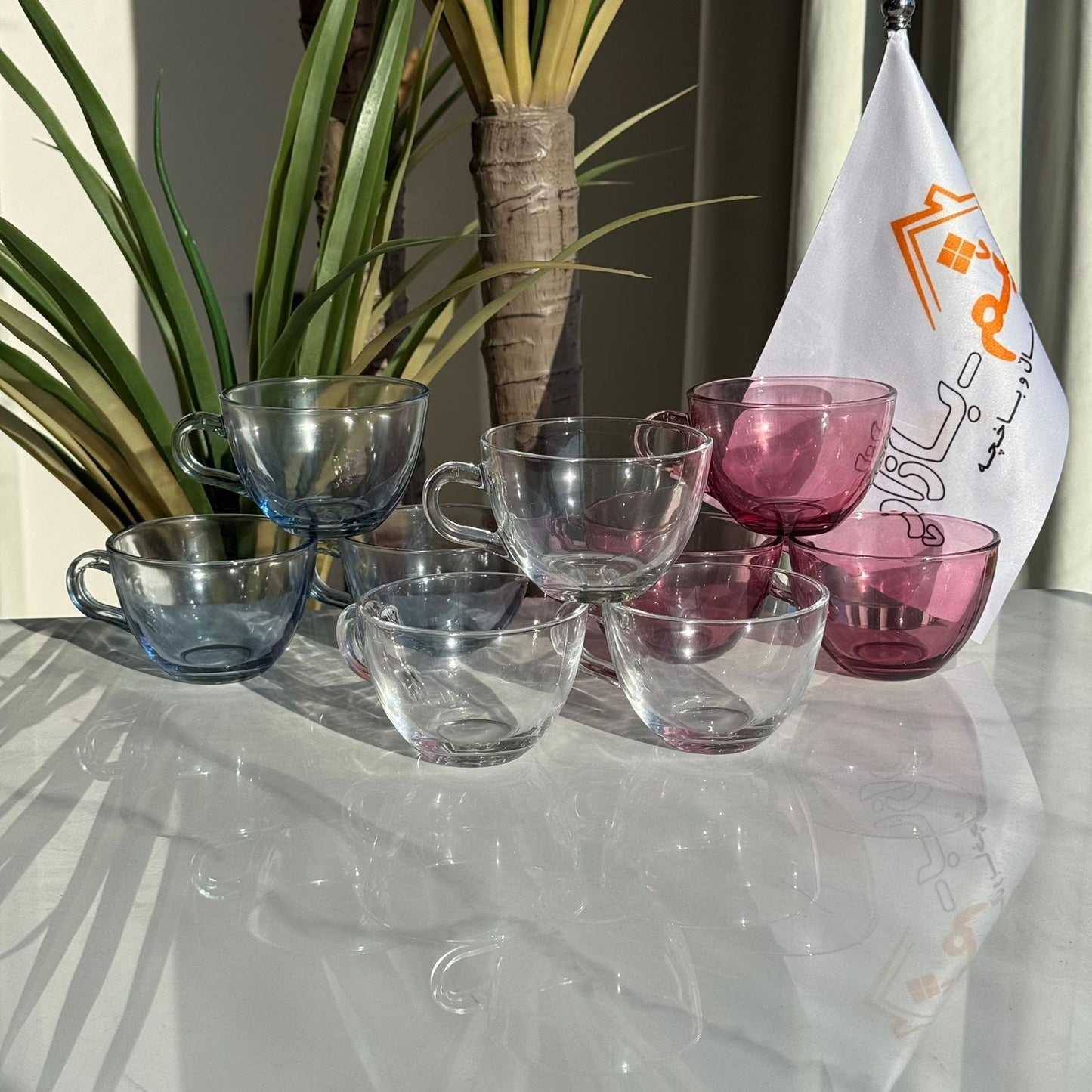 کوپی چای شووشەیی ڕەسەن