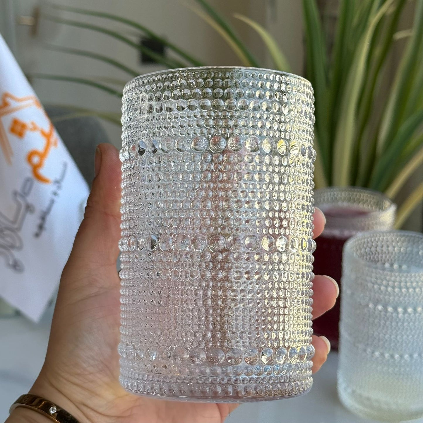 Modern Clear Glassware Set