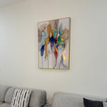 70x100 Hand Painted Gorgeous Arts with Frame