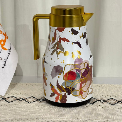 تەرموسی جاو قاوەی نەخشدار