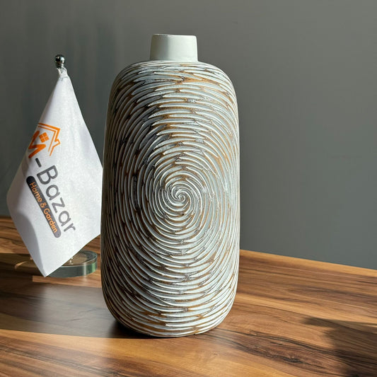 Modern Swirl Design Vase