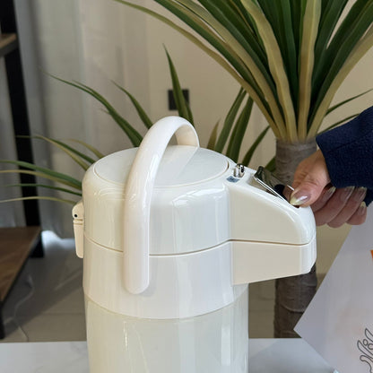 Elegant Off-White Coffee & Tea Server