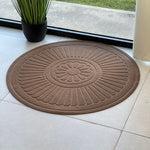 Heavy 95cm Sq-19-2 Circular Door Mat