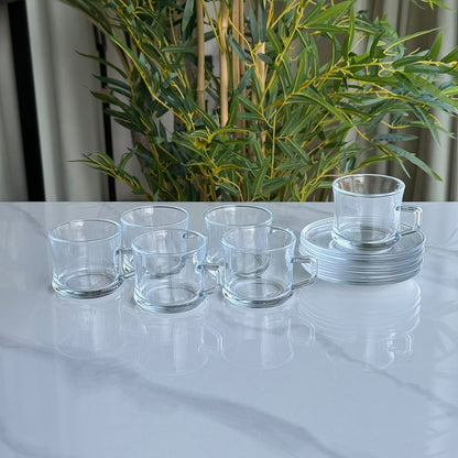 Modern Minimal Tea Cup & Saucer Set