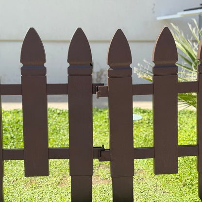 سياج حديقة بلاستيكي