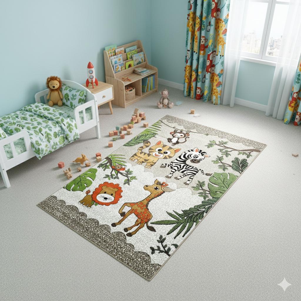 2.25x1.5m Modern Carpets - Cut & Loop Collection