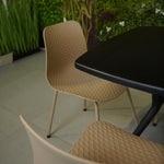 Modern Chair & Durable Square Table Outdoor Furniture Set