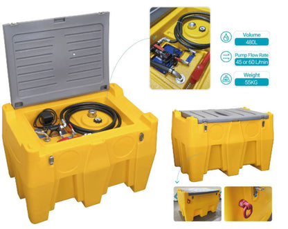 230/440 Liter Electric Fuel Gas Oil Tank