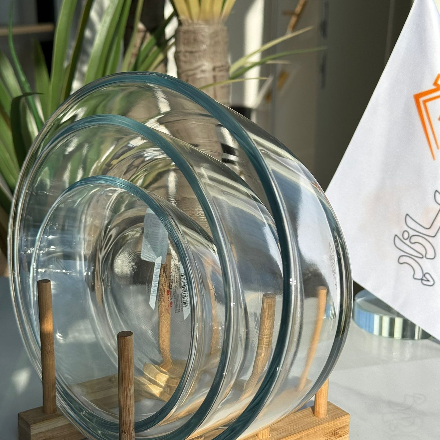 Modern Oven-Safe Glass Serving Dish Set