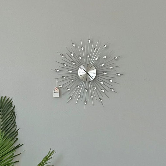 Wall Diamond Design Hanging Clock
