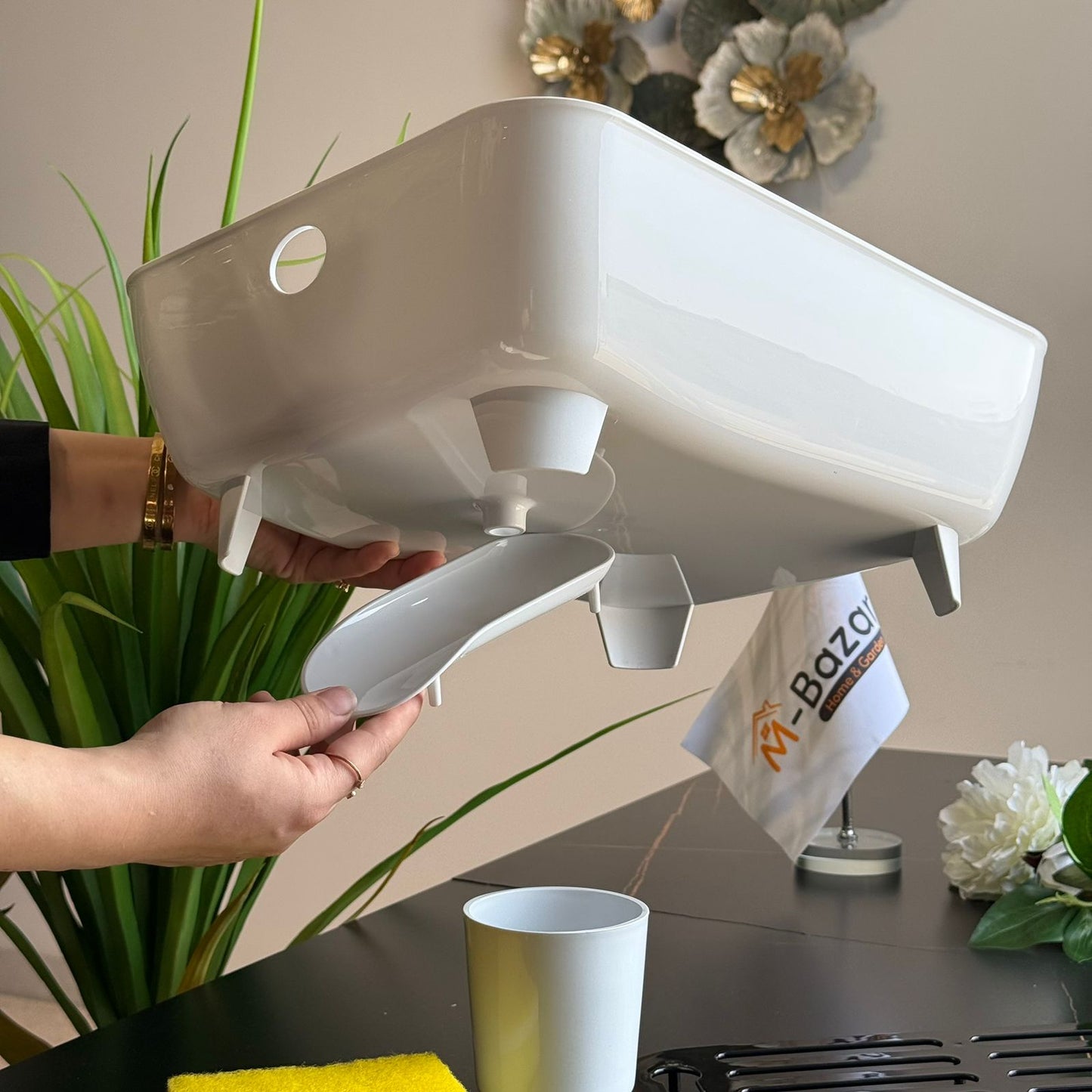 ڕەفەی قاپ وشککردنەوەی چێشتخانە- جوان و کارا