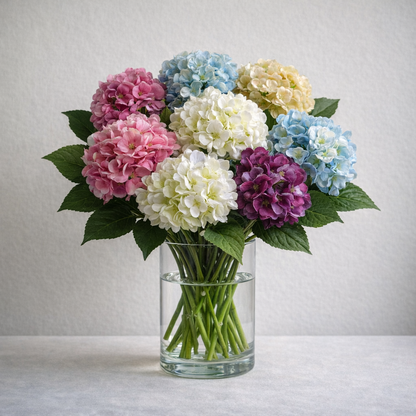 Hydrangea - گوڵی ساختە