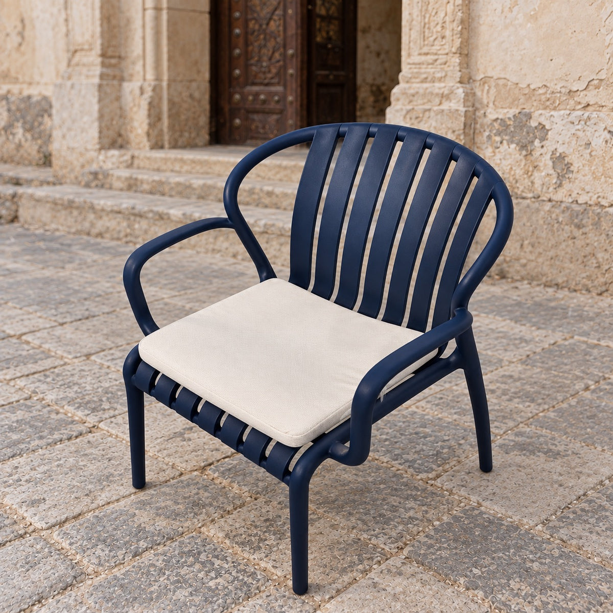Modern Luxury Durable Outdoor Seating Set - Navy Blue