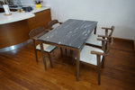 Adrian Letizia Table & Dylan Chairs Indoor Set