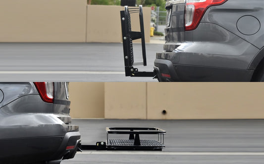 Foldable Mesh Hitch Mount Car Cargo Carrier