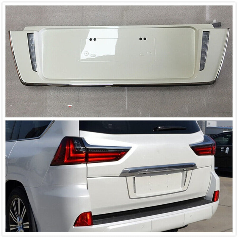 Lexus LX570 LX450D 2018 Rear License Plate with LED