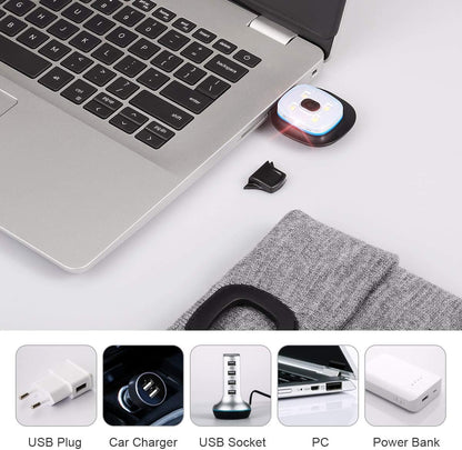 Comfortable Hat with USB Rechargeable Led