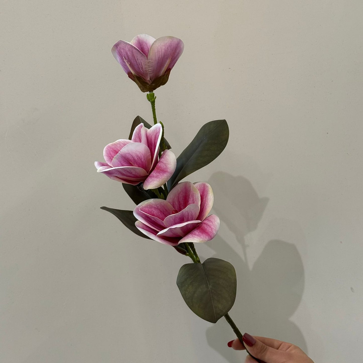 Magnolia Artificial Flower Stem