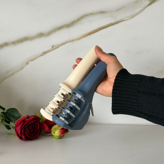 مبراة سكاكين يدوية بـ 4 مراحل بمقبض مريح