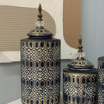 کۆمەڵە گۆزەی دیکۆراتی کلاسیک