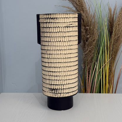 Modern Tribal Pattern Ceramic Planter Pot & Decorative Vase