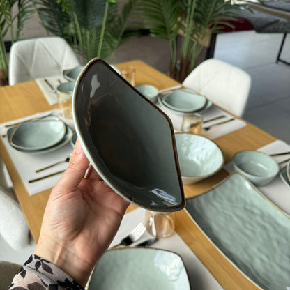 22 قطعة - طقم أواني طعام فاخرة