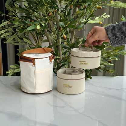 Stainless Steel Insulated Lunch Bowl with Thermal Bag