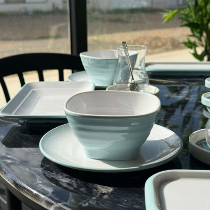 14PCS- Elegant Melamine Breakfast Serving Set