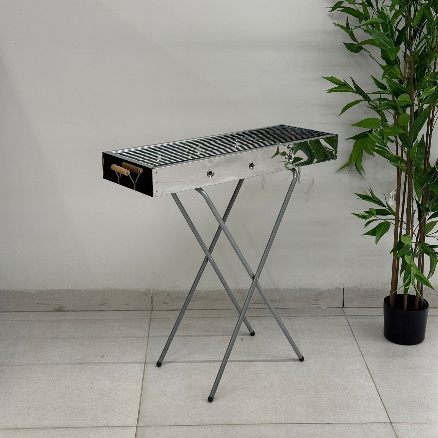 Foldable Portable Charcoal Barbecue Grill