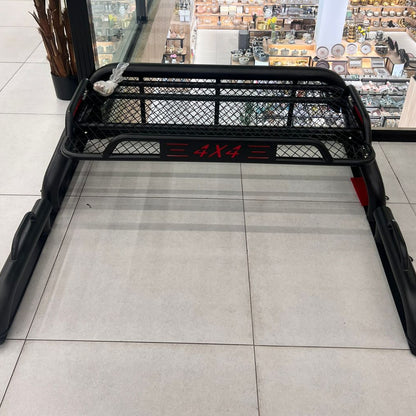 Heavy-Duty 4x4 Off-Road Cargo Carrier Rack with Raised Protective Rail