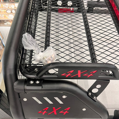 Heavy-Duty 4x4 Off-Road Cargo Carrier Rack with Raised Protective Rail
