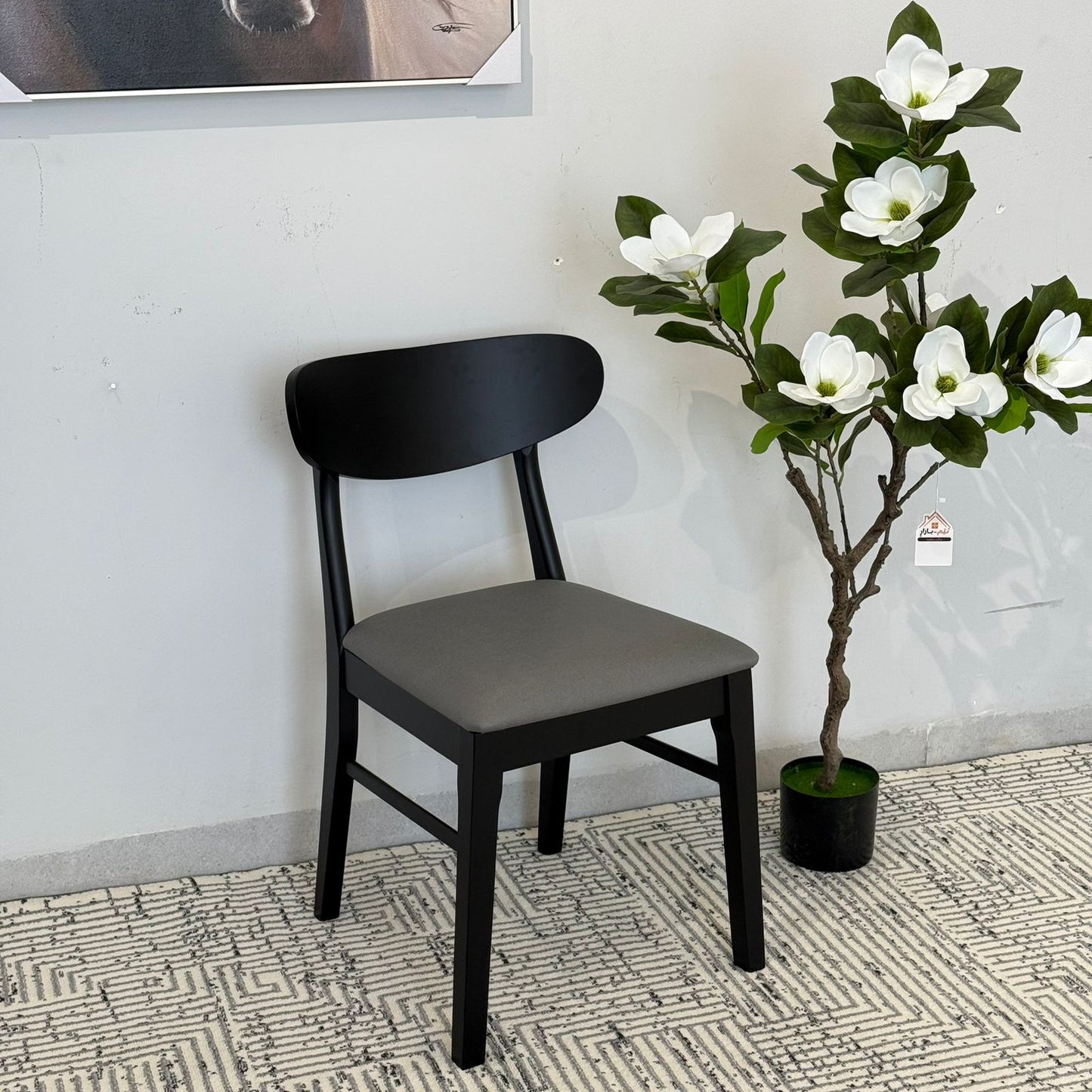 IYAN- کورسی نانخواردنی دار مۆدێرن لەگەڵ کورسی کوشن