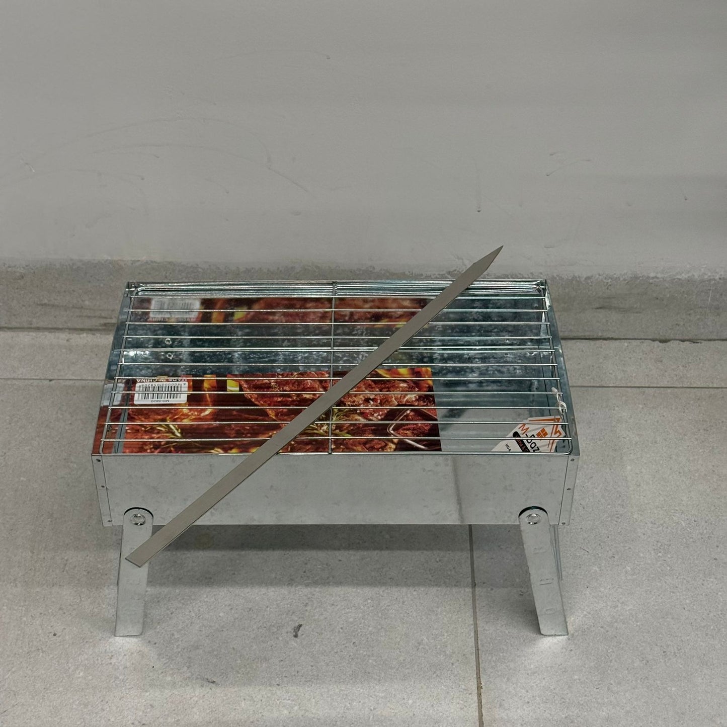 Grill Flat Skewer Rod