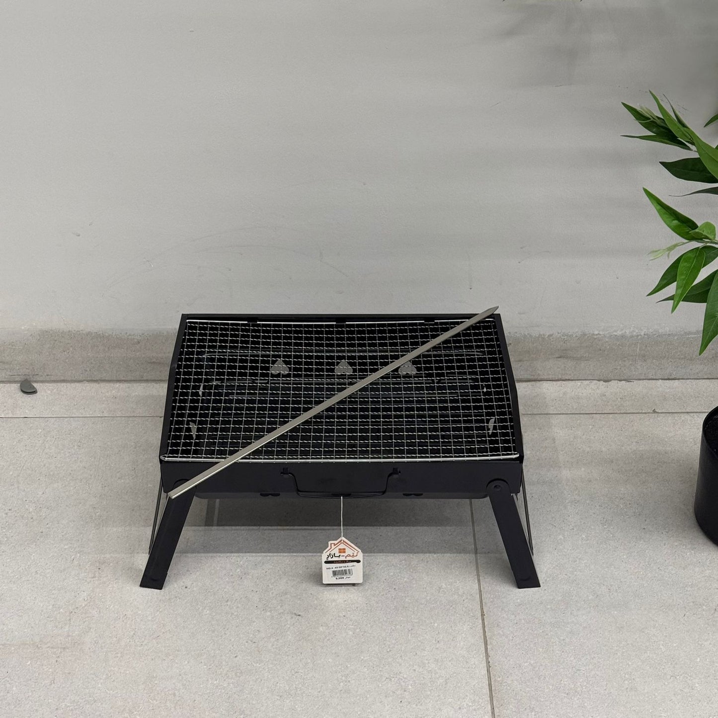 Grill Flat Skewer Rod